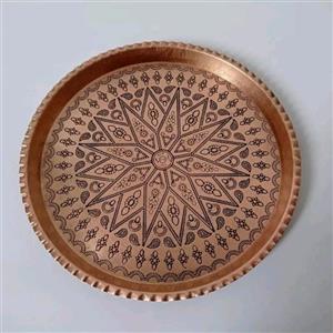سینی گردمسی طرحدارسایز هفت با کیفیت عالی
