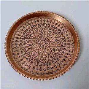 سینی گرد طرحدارمسی سایز پنج با کیفیت عالی