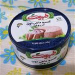 کنسرو ماهی تن در روغن 180 گرمی طبیعت درغرفه محصولات اکبری، مشهد
