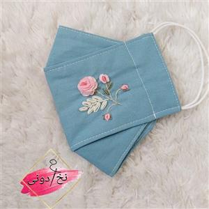 ماسک گل رز 3بعدی پارچه ای
