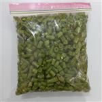 لوبیا سبز پاک شده شسته شده  بسته بندی شده فریز شده 500گرم