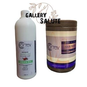 پک شامپو 1000میل و ماسک بدون سولفات کورتکس 1000 میل بدون سولفات و پارابن کورتکسShampoo&Mask Cortex Free Sulfate Free Paraben-