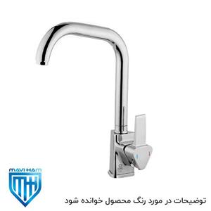 شیر ظرفشویی تپس مدل برمودا سفید طلایی
