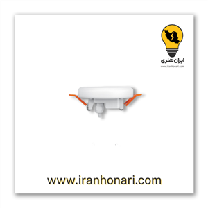 چراغ سقفی توکار 7 وات دایره مدل آبسان پارس شعاع