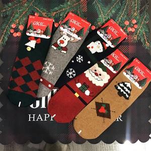 جوراب پشمی کریسمسی مدل coco hana