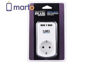 پریز  کی نت پلاس مدل KP-PS03-USB KNETPLUS KP-PS03-USB Wall Charger