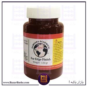 رنگ قهوه ای تیره لبه چرم KPC پلاس حجم 120 میلی لیتر