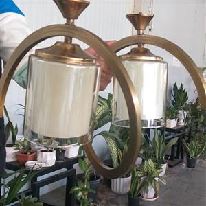 لوستر فنری دوشعله