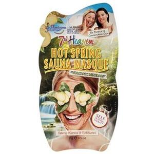 ماسک حاوی خاک آتشفشانی | 7th Heaven Hot Spring Sauna Mask ماسک حرارتی چشمه جوشان سون هیون مناسب پوست مختلط و معمولی 15 گرم