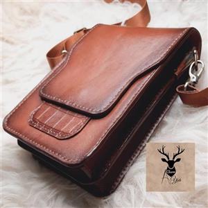 کیف چرم رو دوشی مردانه