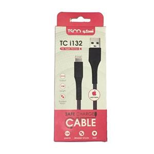 کابل تبدیل USB به لایتنینگ تسکو مدل TC  i132 طول 1 متر