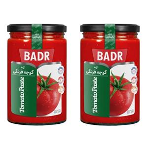 کنسرو رب گوجه فرنگی بدر - 650 گرم بسته 2 عددی