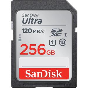 کارت حافظه SDXC سن دیسک مدل Ultra کلاس 10 استاندارد UHS-I U1 سرعت 150MB/s ظرفیت 256 گیگابایت