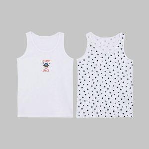 زیرپوش پسرانه دفکتو مدل فضانورد بسته 2 عددی