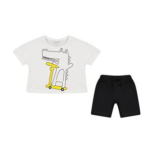 ست تی شرت استین کوتاه و شلوارک پسرانه ایزی دو مدل 21812449907 Easydo Short Sleeve T Shirt And Set For Boys 