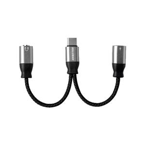 مبدل USB-C به USB-C / AUX کلومن مدل K - CA3