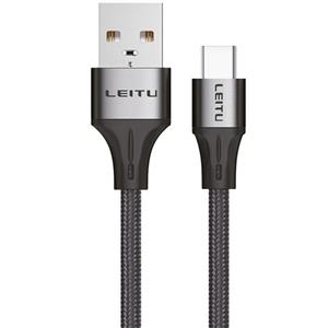 کابل تبدیل USB به USB-C لیتو مدلLD-44 طول 1متر