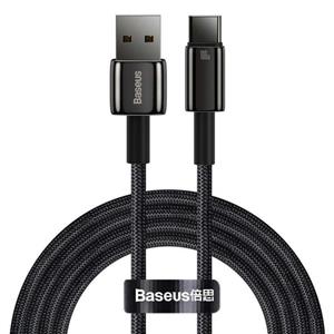 کابل تبدیل USB به USB-C باسئوس مدل Tungsten Gold 100W طول 2 متر