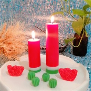 شمع مدل یلدا مجموعه دو عددی