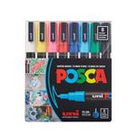 ماژیک رنگ آمیزی یونی بال مدل POSCA 3M بسته 8 عددی 