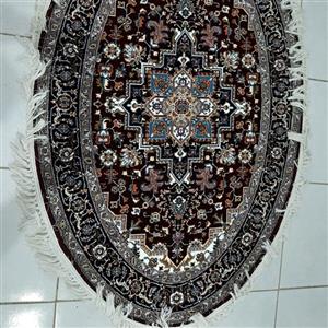 قالیچه دایره نقشه هریس لاکی 700 اصل یک در 1/5 صددرصد نخ اکریلیک تراکم 2550 باکیفیت بالا