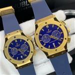 ساعت ست زنانه و مردانه هابلوت درجه یک با  یکساله موتور و موتور اصلی hublot