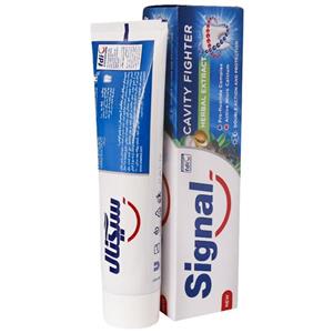 خمیردندان سیگنال  100 میل جلوگیری از پوسیدگی با طمع گیاهی  Cavity Fighter Signal