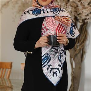 روسری نخی چهار فصل عیدانه 1402 قواره 140