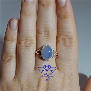 انگشتر نقره زنانه عقیق یمنی 