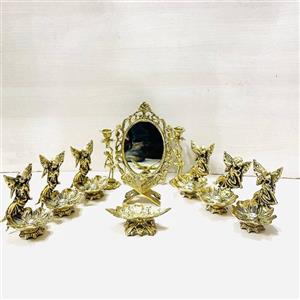 هفت سین فرشته پایه دار برنزی