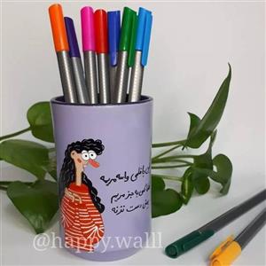 جاقلمی طرح دختر مو فرفری،هدیه خاص،هدیه کاربردی،اسم مریم،اسم دلخواه