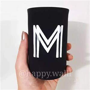 لوگو اسم دلخواه،جاقلمی رومیزی،قلمدان،لوازم تحریر،طرح دلخواه،سفید مشکی،جاقلمی لوگو پیج رو میزکار،بزرگمهر،هدیه دانش  آموزی 