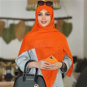حراج روسری پاییزه تک رنگ شیک و مجلسی دخترانه و زنانه