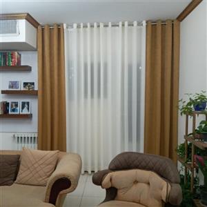 پرده والان مخمل هازان دورو درجه یک چین پانچ در 60 رنگ زیبا