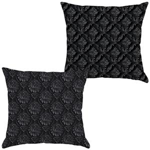 کوسن جفتی مخمل رنس مدل S21-10507-508 سایز  43x43 سانتی متر