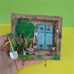 دستسازهای کوچک من. جاکلیدی دیواری. محصولی از ستاره چوبی