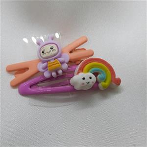 گیره موی عروسکی با رنگهای متنوع