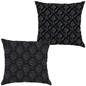 کوسن جفتی مخمل رنس مدل S22-10507-508 سایز  33x33 سانتی متر