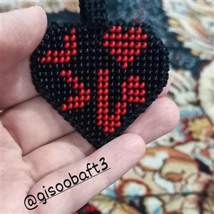 جاکلیدی زندانبافت با طرح پدر و مادر-جاسوییچی -جاکلیدی -اکسسوری