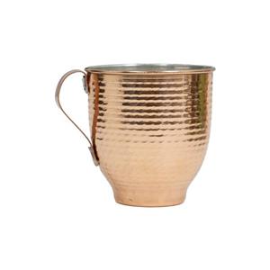 لیوان دسته دار مسی چکش کاری شده شرکتی محصول استان زنجان