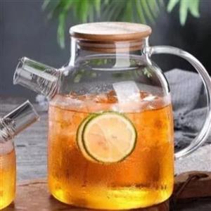قوری پیرکس درب بامبو وارداتی
