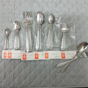 سرویس قاشق و چنگال گل میخک 36 پارچه جنس استیل ضد زنگ