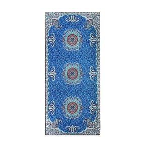 تشک سنتی ترمه طرح شاه نشین رنگ آبی