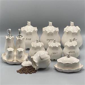 پا سماوری 14 پارچه پرستیژ کد 506 سفید