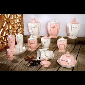 سرویس پاسماوری پرستیژ کد 502 گلدار سفید صورتی