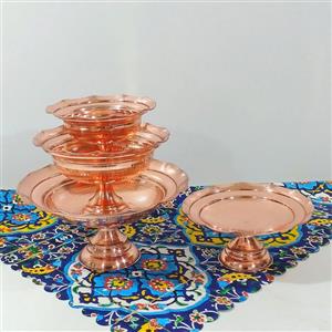 سرویس پذیرایی مسی 4 تیکه نانو 