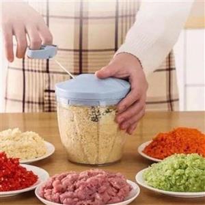 خرد کن نخی  5 تیغه استیل  غذاساز سایز بزرگ در سه رنگ
