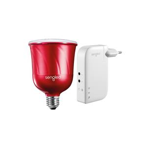 لامپ هوشمند و اسپیکر بلوتوث سنگلد مدل Pulse Sattelite به همراه گیرنده فرستنده Link Sengled Bluetooth Adaptor and Satellite Smart LED Bulb Bundle 