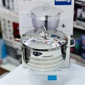 قابلمه تک رنگ استیل از برند کرکماز اصل ترکیه سایز 20