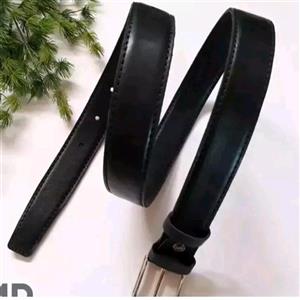 کمربند مردانه دورو چرم  گاوی طبیعی
